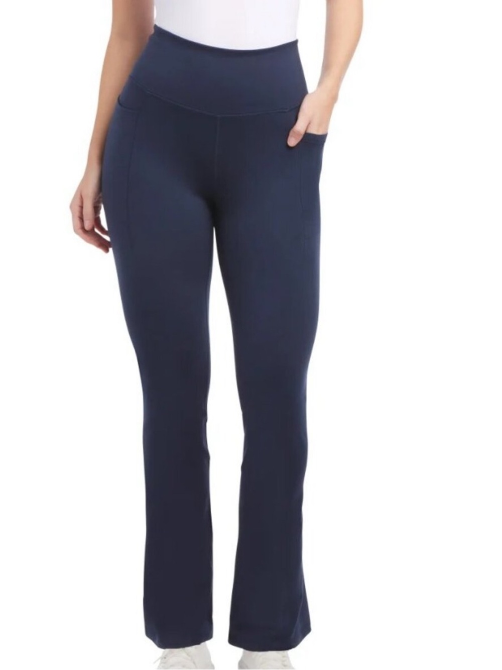 Jockey Navy Yoga High-Waist Active Pants Size S/P